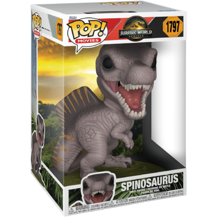 funko pop jumbo jurassic world renaissance spinosaurus visuel produit