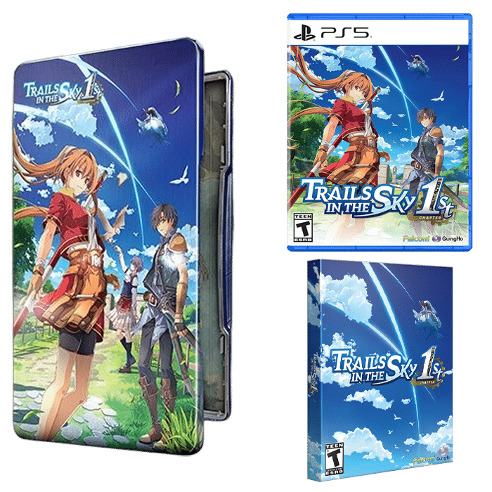 trails in the sky 1st chapter edition steelbook ps5 visuel produit