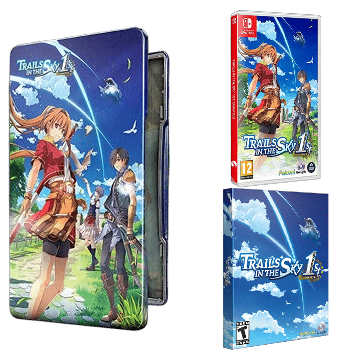 trails in the sky 1st chapter edition steelbook switch visuel produit