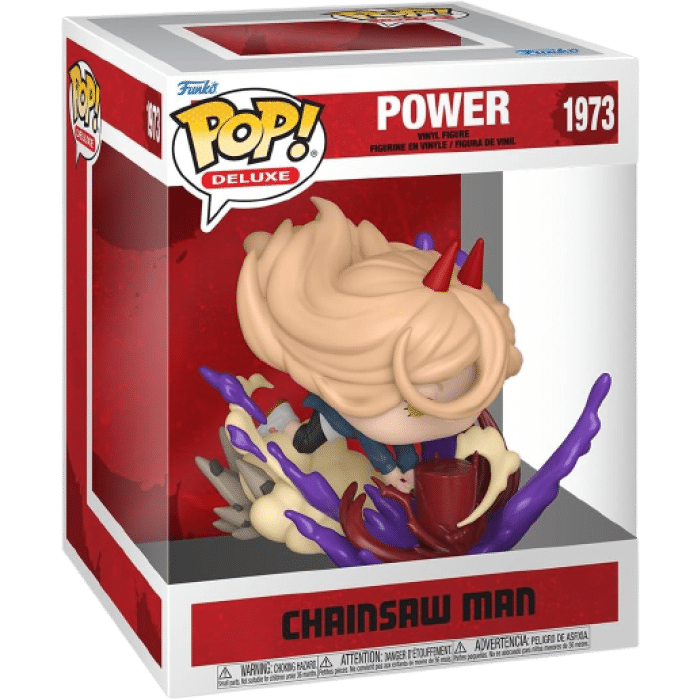 funko pop deluxe chainsaw man power visuel produit