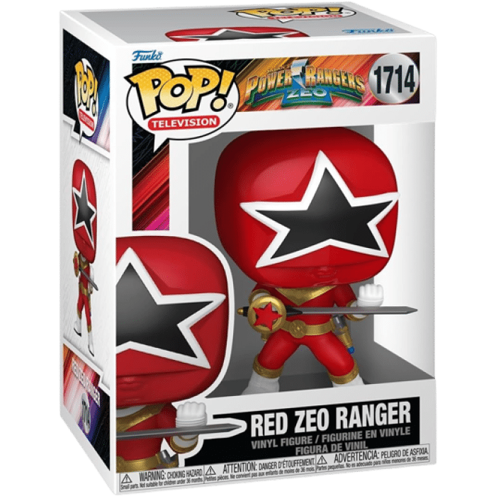 funko pop power rangers zeo red ranger visuel produit