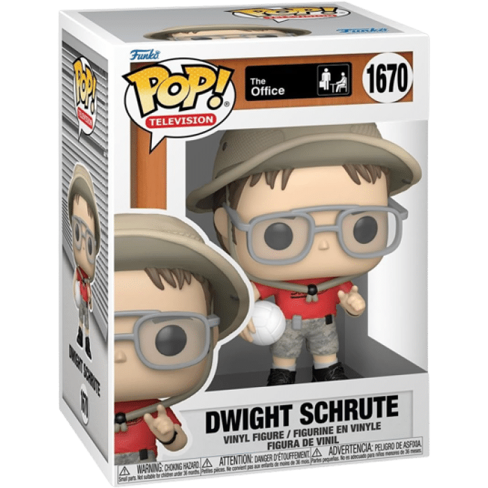funko pop the office dwight schrute volleyball visuel produit