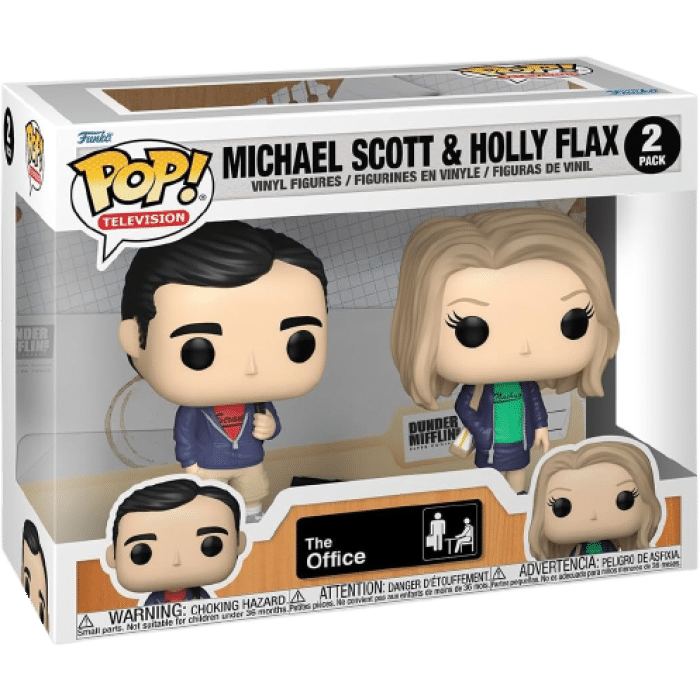 funko pop the office michael et holly visuel produit