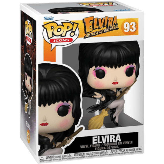 funko pop elvira mistress of the dark broom visuel produit