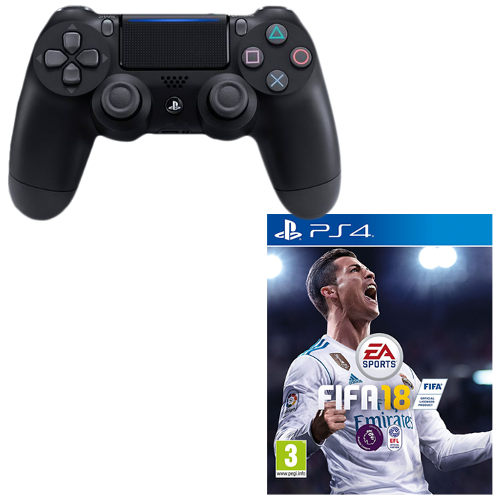 Pack FIFA 18 + manette PS4