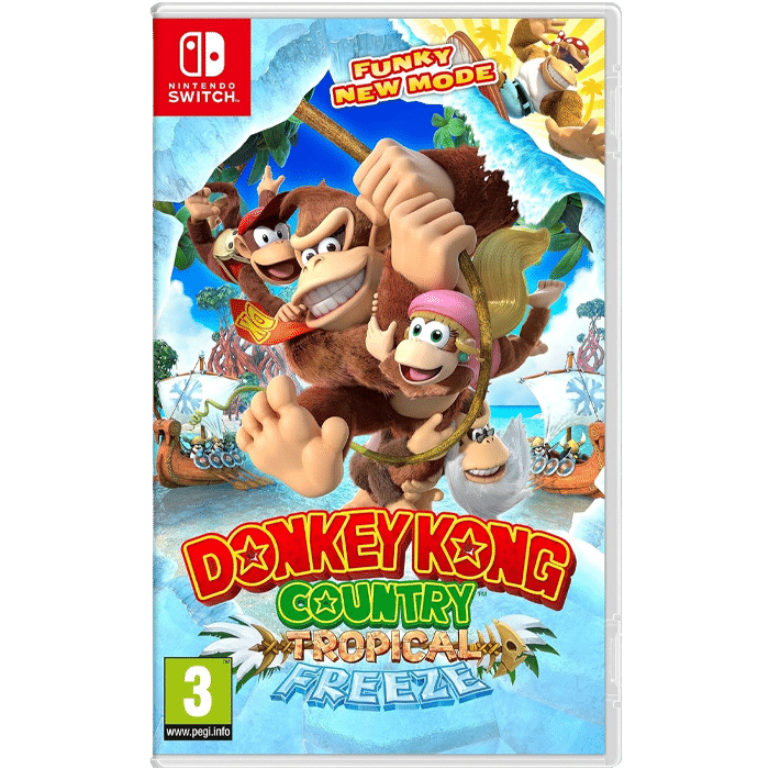Donkey Kong Country Tropical Freeze sur Nintendo Switch produit def
