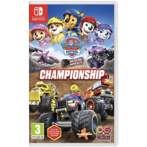 paw patrol rescue wheels championnat sur switch visuel produit