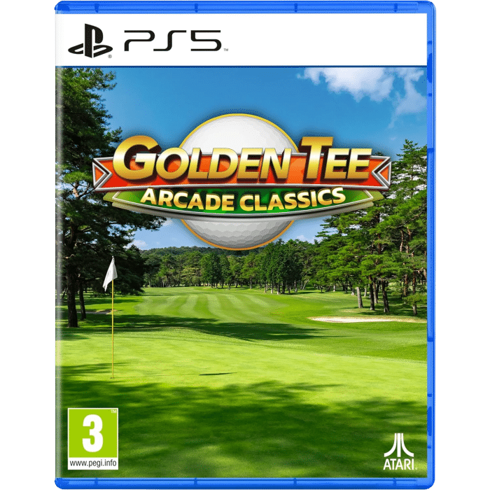 golden tee arcade sur ps5 visuel produit