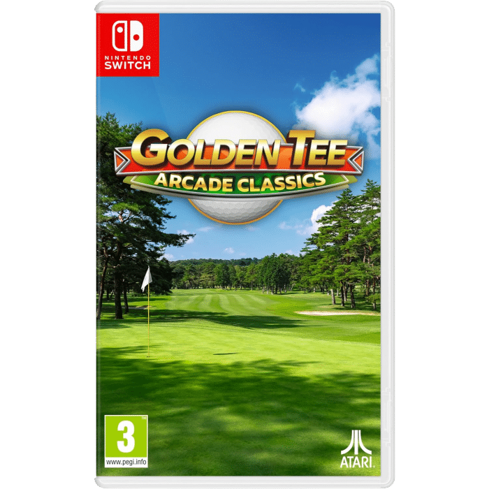 golden tee arcade classics sur switch visuel produit