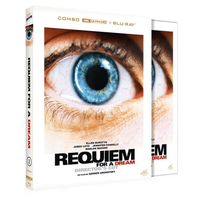 requiem for a dream blu ray 4k edition blanche visuel produit