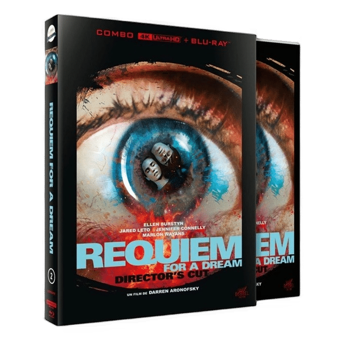 requiem for a dream blu ray 4k edition noire visuel produit