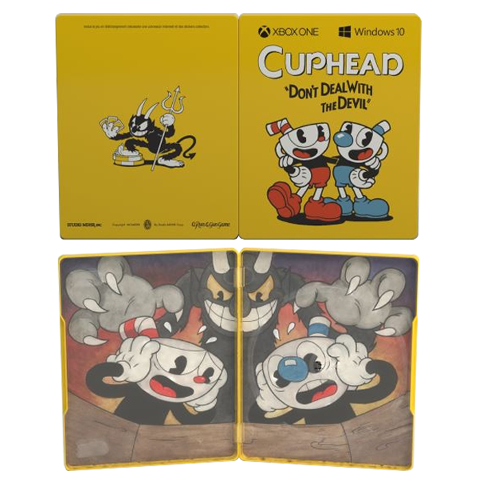 cuphead édition steelbook pc xbox one copie