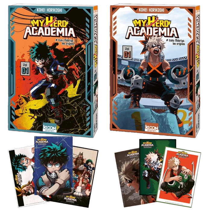 visuel produit my hero academia tome 1 collector