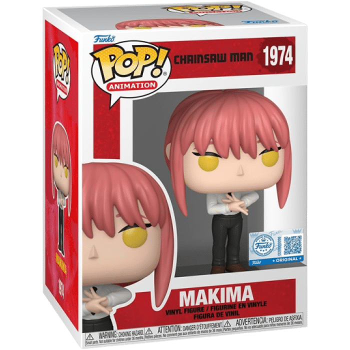 funko pop animation chainsaw man makima visuel produit