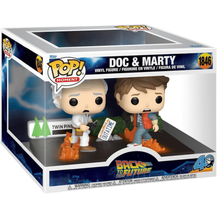 funko pop back to the future doc marty visuel produit
