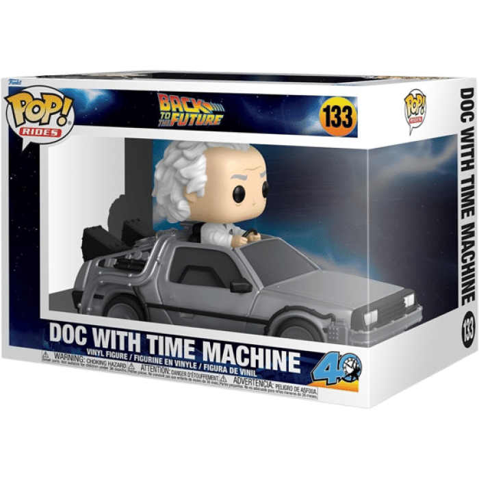 funko pop rides deluxe back to the future visuel produit