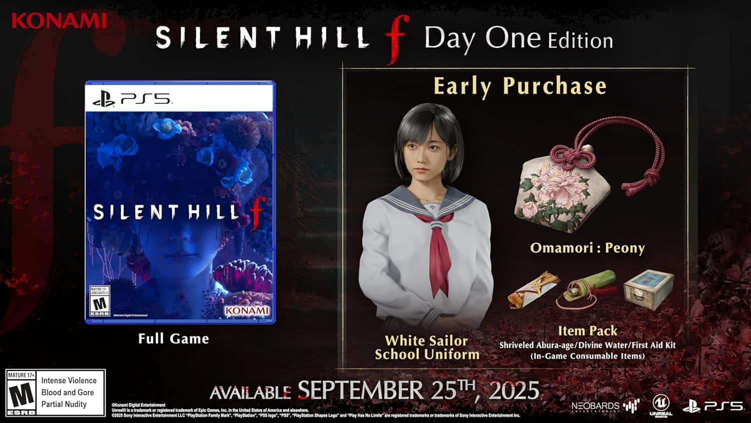 silent hill f jaquette us