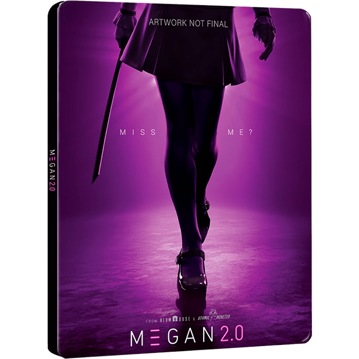 Megan 2.0 Steelbook Blu Ray 4K provisoire v2 produit