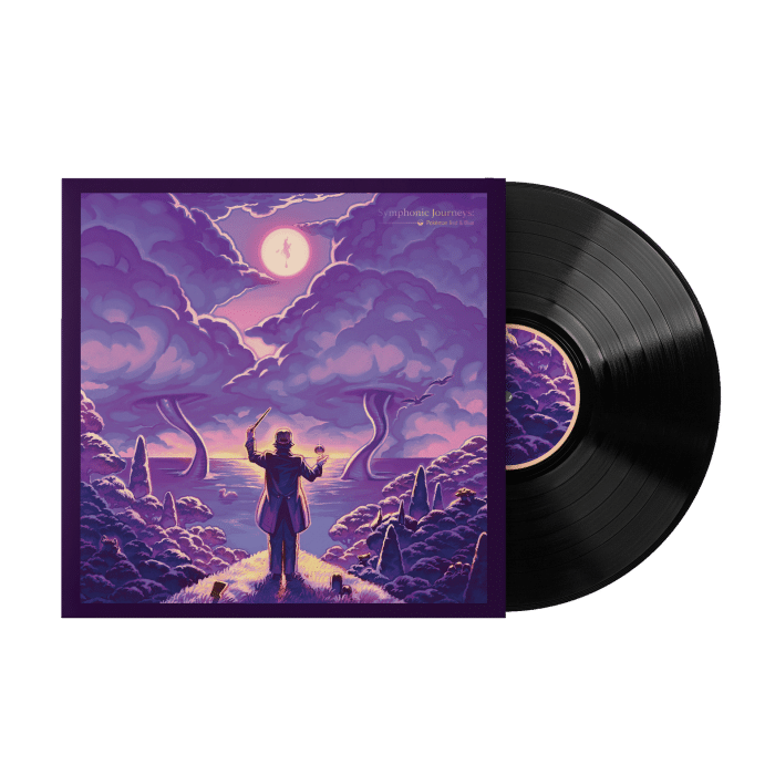 vinyle pokemon symphonic journeys red and blue visuel produit