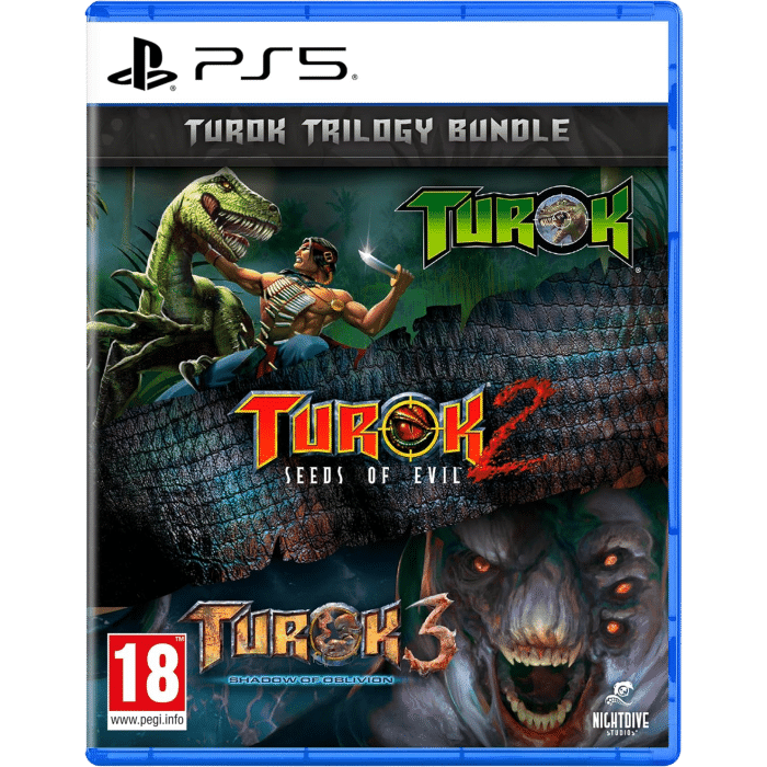 turok trilogy bundle sur ps5 visuel produit