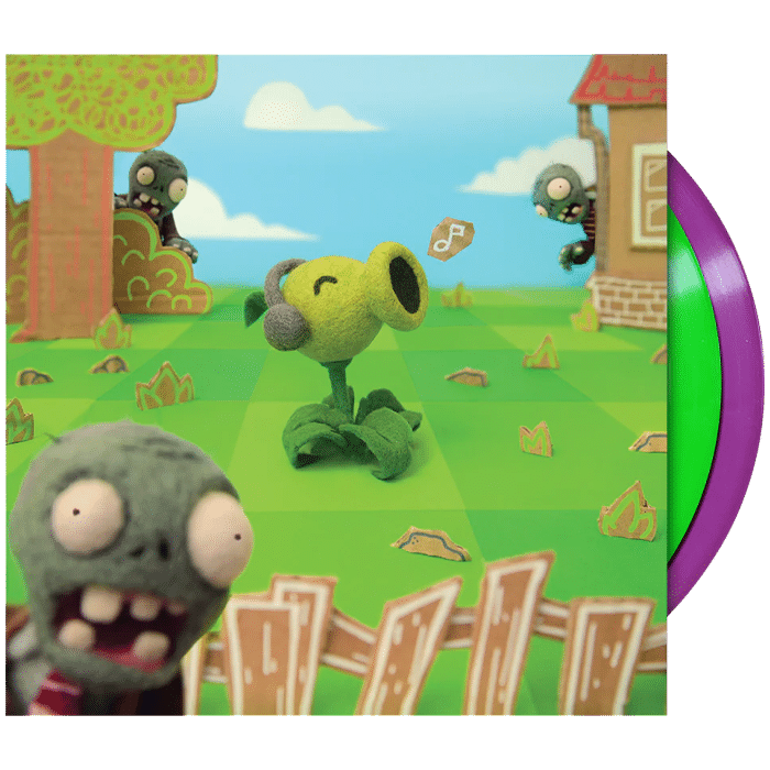 vinyles plants vs zombies visuel produit