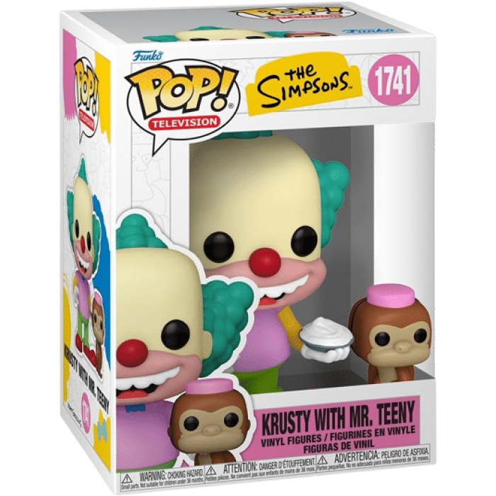 funko pop simpsons krusty the clown visuel produit