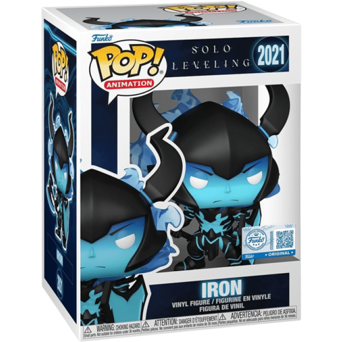 funko pop solo leveling iron edition chase visuel produit