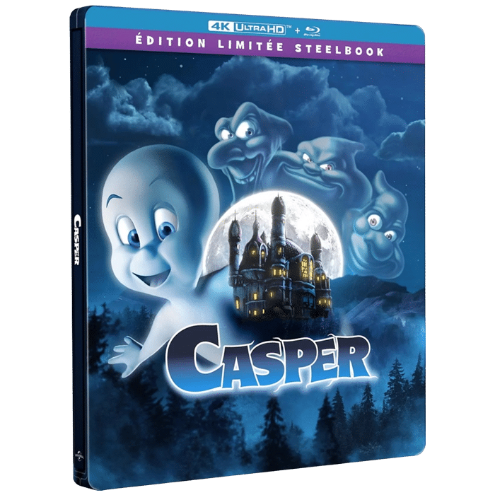 Casper 4K Steelbook Blu Ray def produit