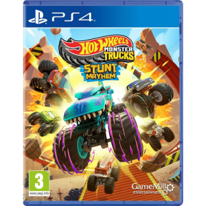 hot wheels monster trucks stunt mayhem sur ps4 visuel produit