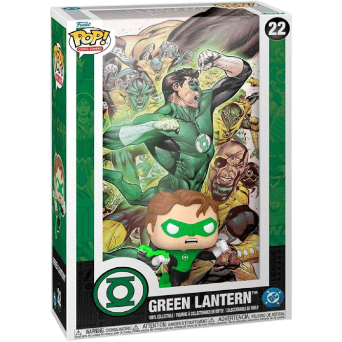 funko pop comic cover dc green lantern visuel produit