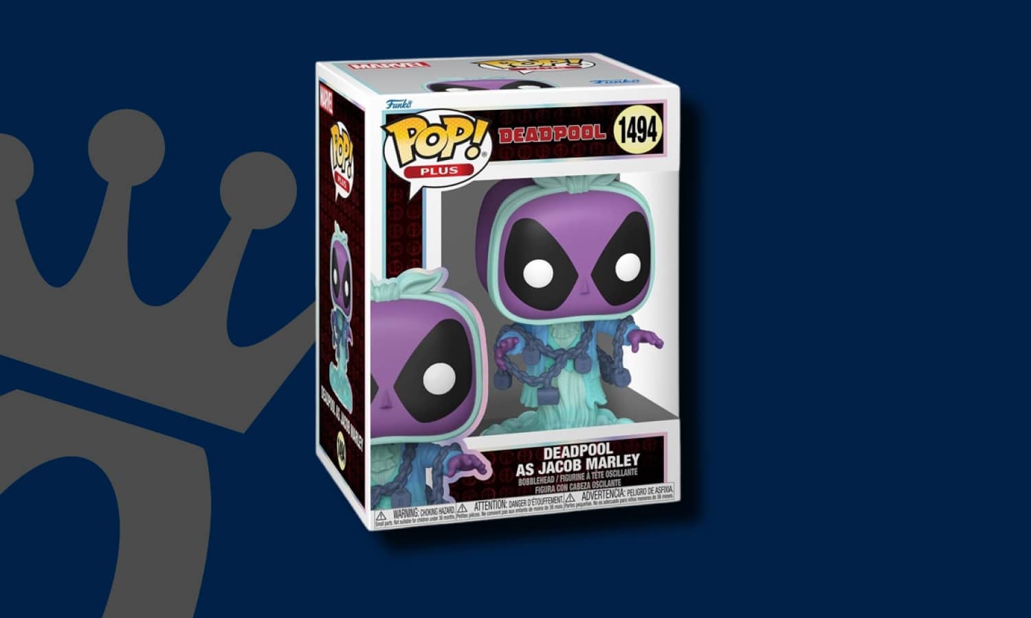 Funko Pop Plus Deadpool Literary Classics