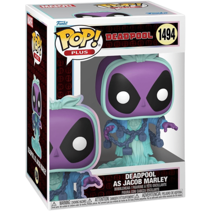 funko pop plus deadpool literary classics visuel produit