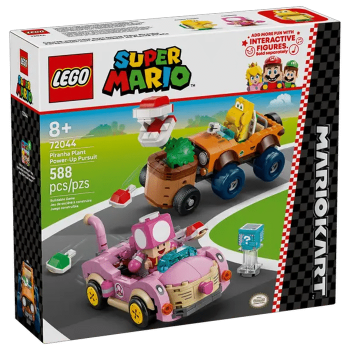 lego mario kart course poursuite plante piranha 72044 visuel produit