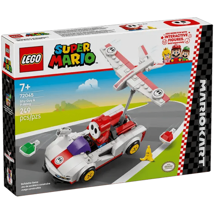 lego mario kart maskass et magikart 72045 visuel produit