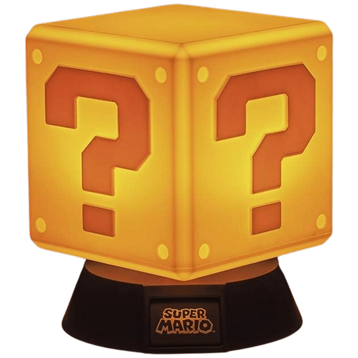Super Mario Lampe Question Block 3D produit def
