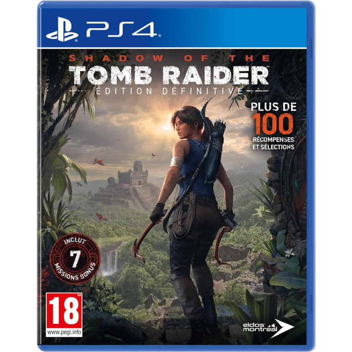 shadow of the tomb raider edition definitive ps4 produit