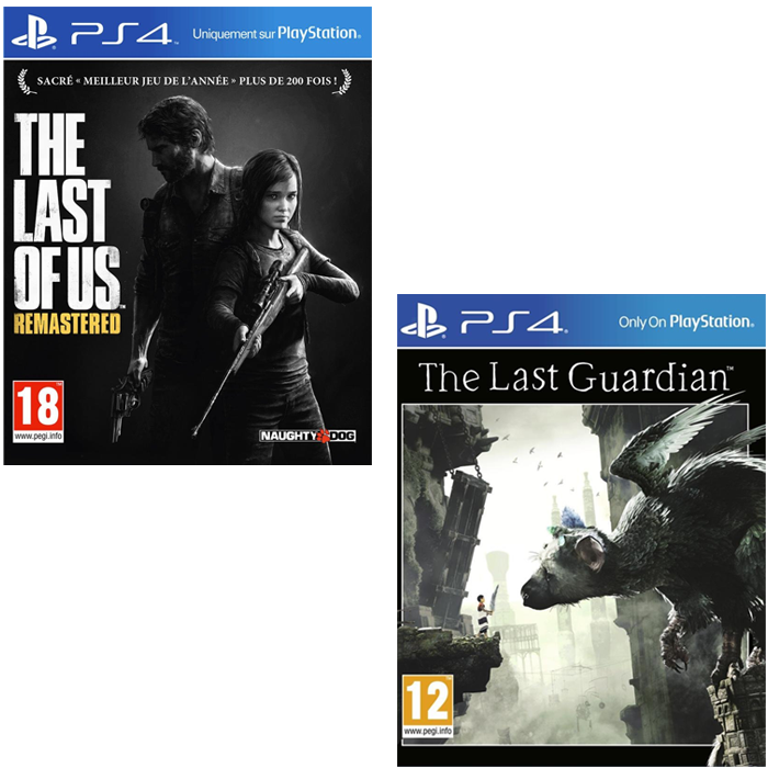 the last of us the last guardian ps4