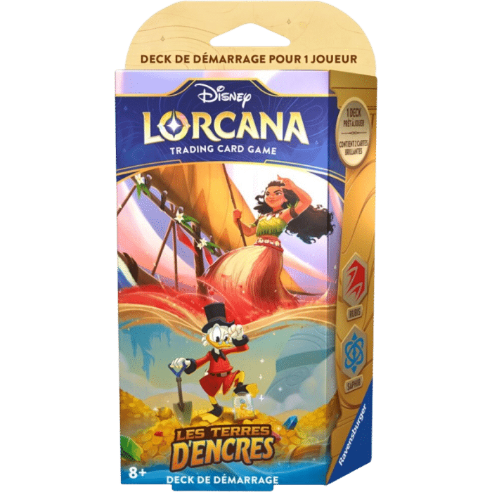 starter disney lorcana chapitre 3 rubis saphir visuel produit