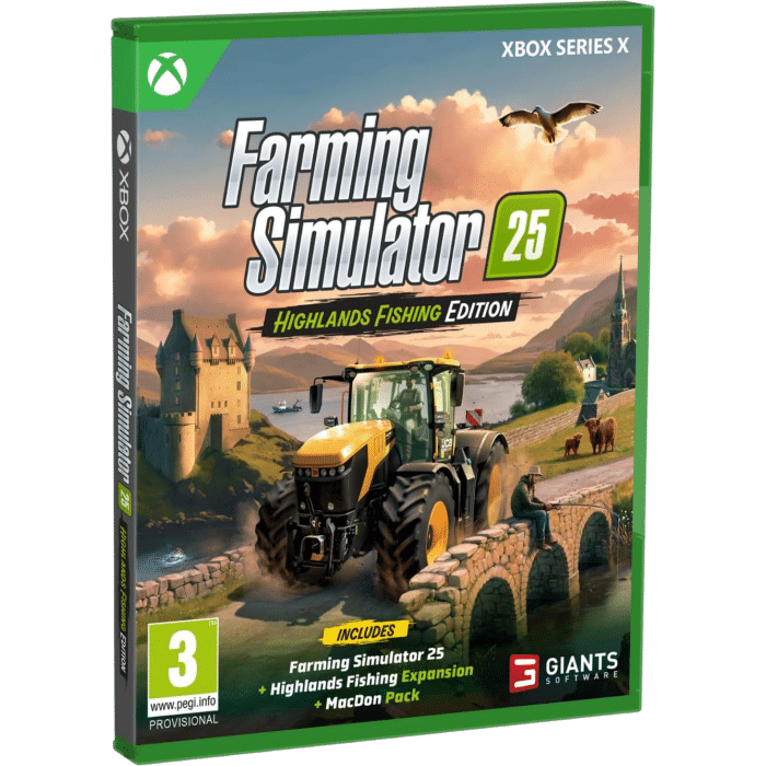farming simulator 25 highlands fishing edition xbox visuel produit