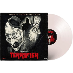 vinyle blanc terrifier edition limitee visuel produit