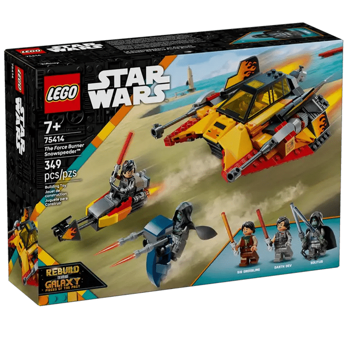 lego star wars snowspeederen flammes 75414 visuel produit