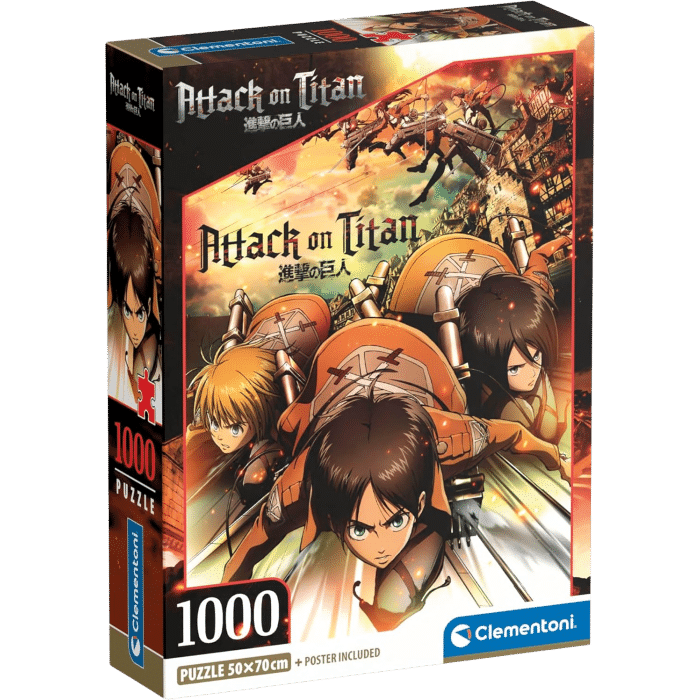 puzzle lattaque des titans 1000 pieces visuel produit