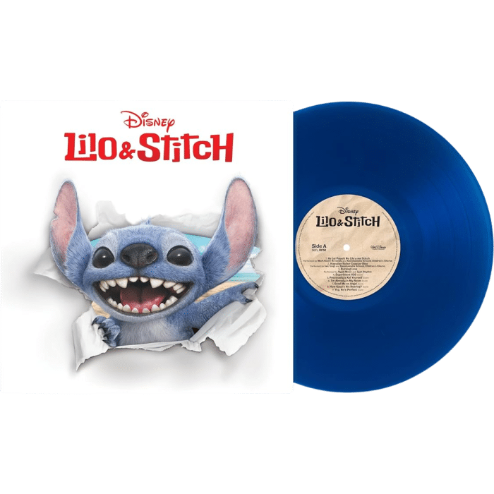 vinyle lilo et stitch bleu visuel produit