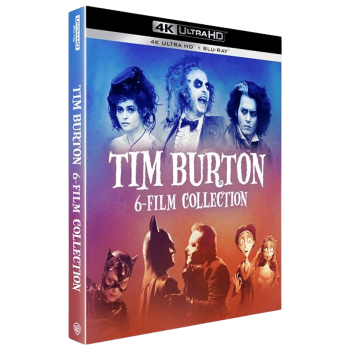 tim burton 6 films collection blu ray 4k visuel produit