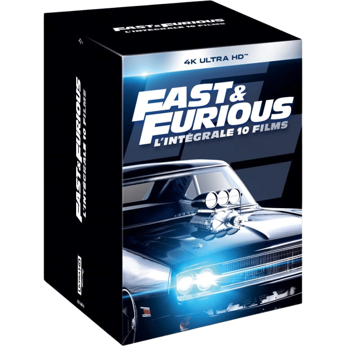 Fast and Furious Coffret Films 1 à 10 en 4K produit def