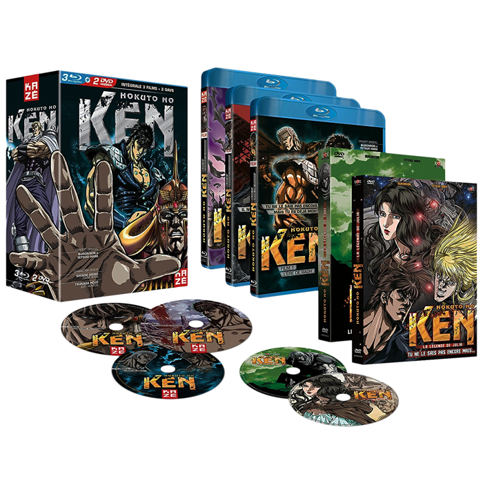 Ken le Survivant intégrale Films OAV en Blu-Ray DVD
