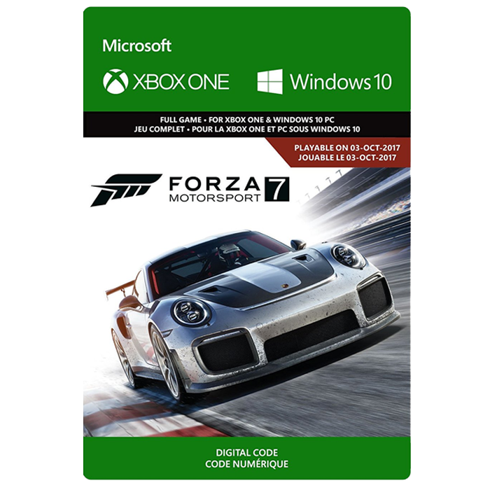 bon plan forza Motorsport 7