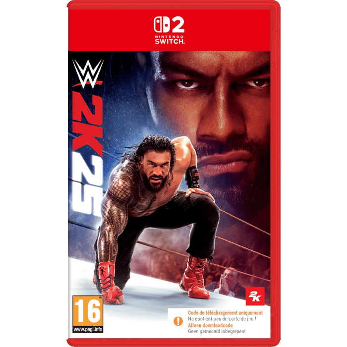 wwe 2k25 switch 2 visuel produit
