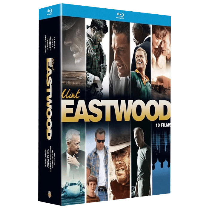 coffret 10 blu ray clint eastwood visuel produit