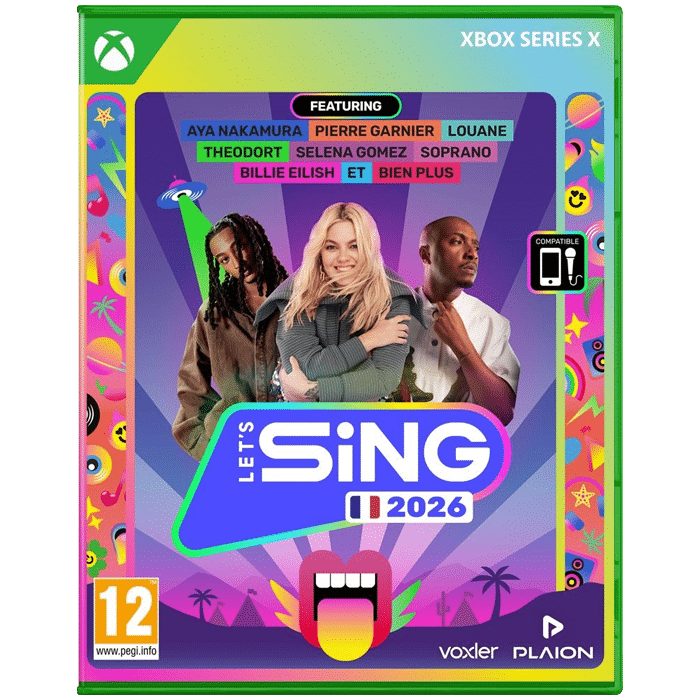 lets sing 2026 sur xbox series visuel produit